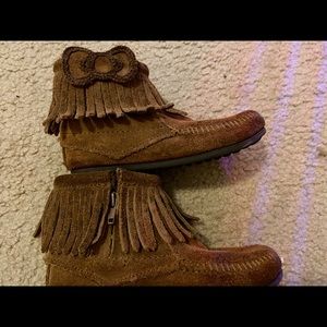 Hello kitty moccasin booties